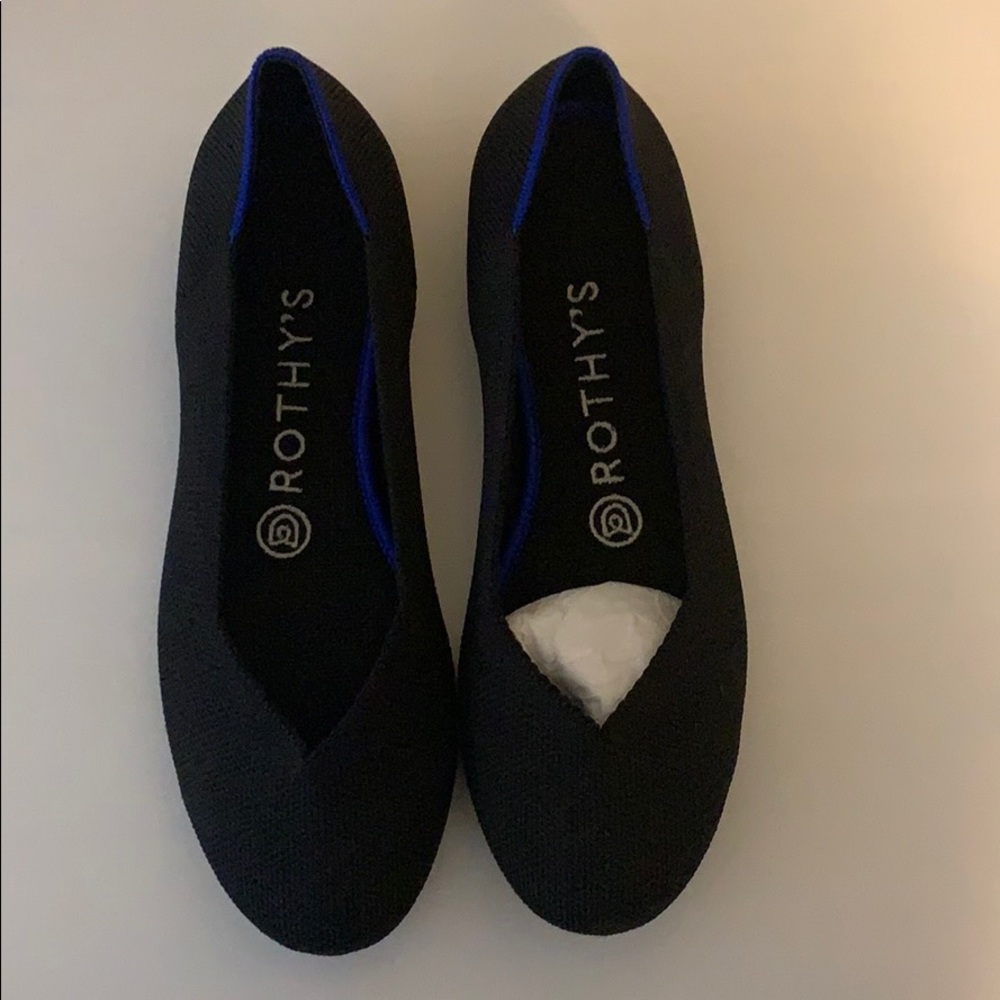 Brand new rothy flats never worn. 6.5
